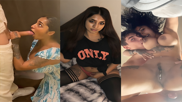 Desi Girl Slut Girl White BF – GangBang Blowjob & Fucked
