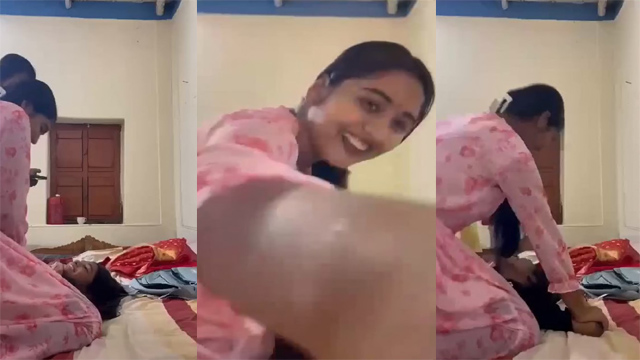 Young Girl Undressing – By Her Friend Video HD